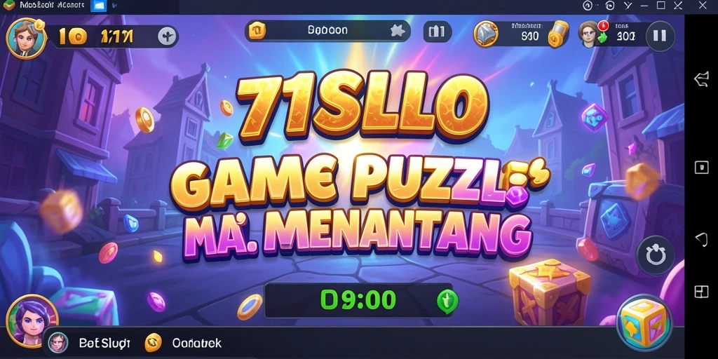Screenshot gameplay 171SLOT menunjukkan tantangan seru dari puzzle yang harus diselesaikan.