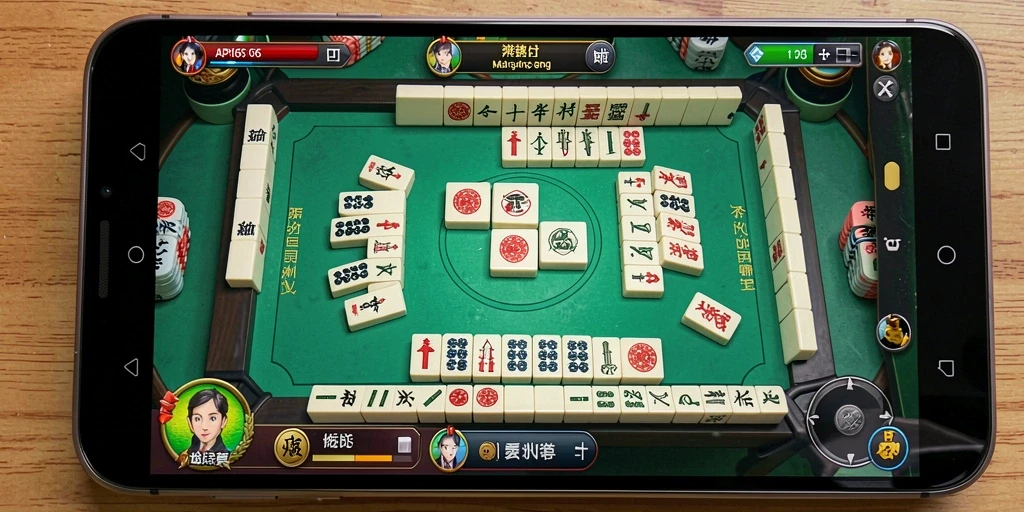 Tampilan screenshot gameplay seru Mahjong API66.