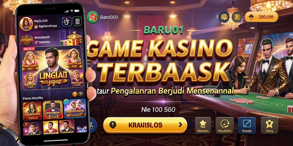 Tampilan gameplay BARU01 dengan grafis menarik dalam suasana Kasino.