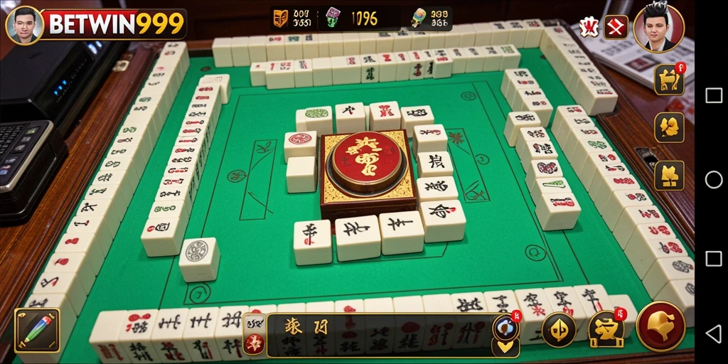 Tampilan gameplay seru dari BETWIN999 dengan grafis Mahjong yang menawan.