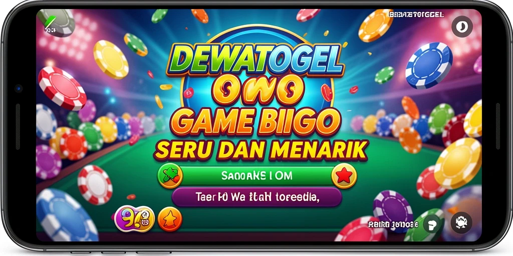 Screenshot DEWATOGEL menampilkan gameplay seru Bingo yang interaktif.