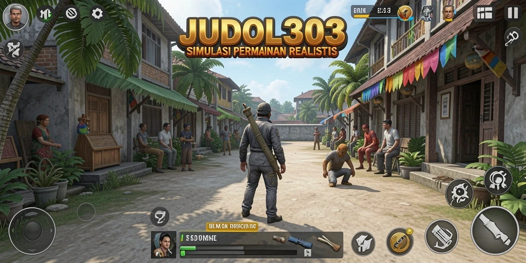 Screenshot gameplay menampilkan aksi seru dalam JUDOL303.