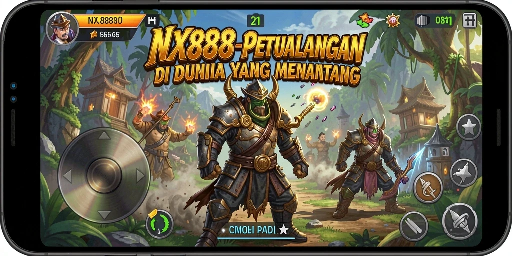 Tangkapan layar dari gameplay NX888 yang memukau dan penuh aksi.
