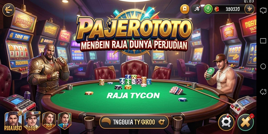 Tangkapan layar gameplay <strong>PAJEROTOTO</strong> dengan berbagai pilihan permainan Tycoon.
