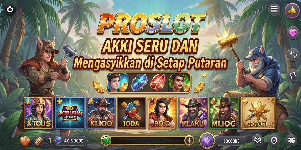 Tampilan gameplay seru dengan berbagai tantangan dan aksi mendebarkan.