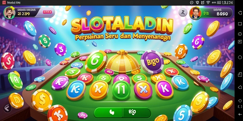 Tangkapan layar SLOTALADIN menampilkan gameplay Bingo yang seru.