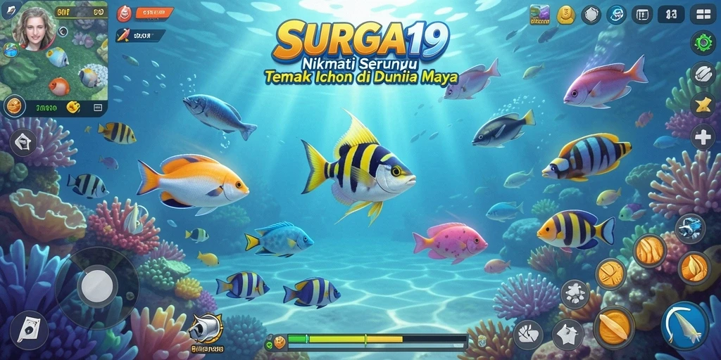 Gameplay menarik dengan beragam ikan yang harus ditembak.